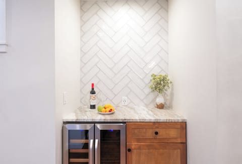 Wine Refrigerator and Bar | Main Level