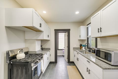 Kitchen | 3-Story Home | Free WiFi | Central Heating & Air Conditioning