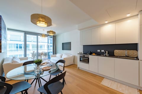 Kitchen and dining area