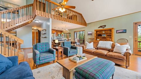 Bright and airy living space with inviting seating and natural light pouring in!