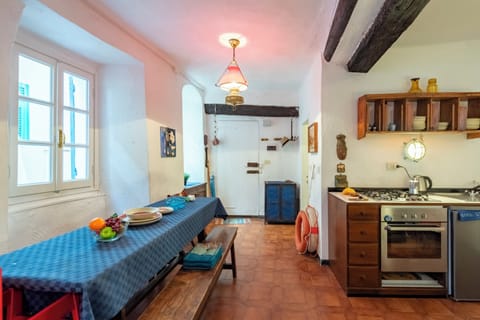 Kitchen and dining area