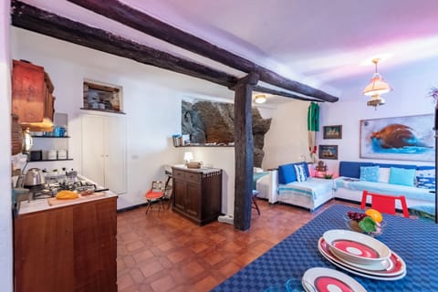 Living and dining room
