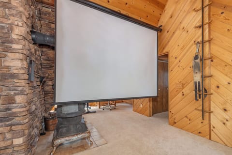 Projector in Loft
