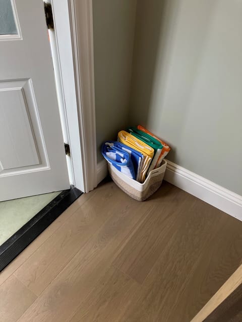 take a beach towel on your way to the sand!