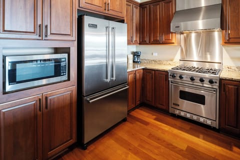 Fully appointed kitchen