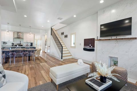 Make yourself at home: Our inviting living room is perfect for kicking back and enjoying good company.