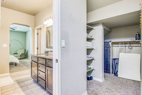 Spacious Walking Closet