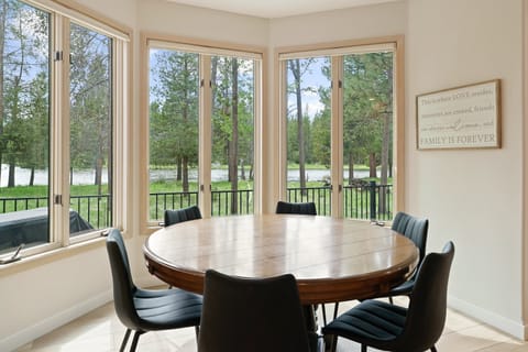 The Dining Nook has wonderful views