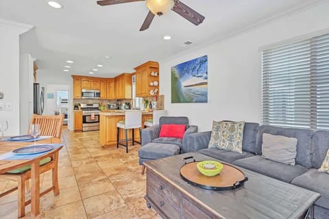 Nice sitting areas for lounging or dining. 2nd level dining, living and kitchen