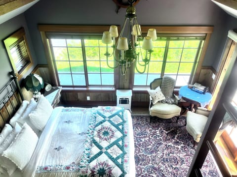 Charming bedroom / living area.