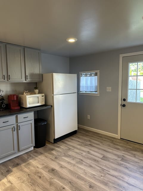 Kitchen and entry door
