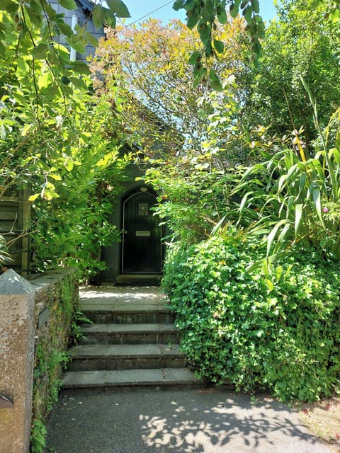 Steps leading to the main door.