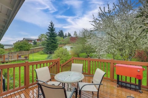 Private Deck | 2-Story Home