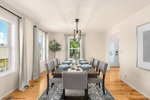 Indoor Formal Dining Room, comfortable for a large family/friends gathering