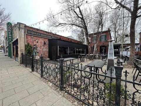 O’shea’s Irish Pub
One block walk 