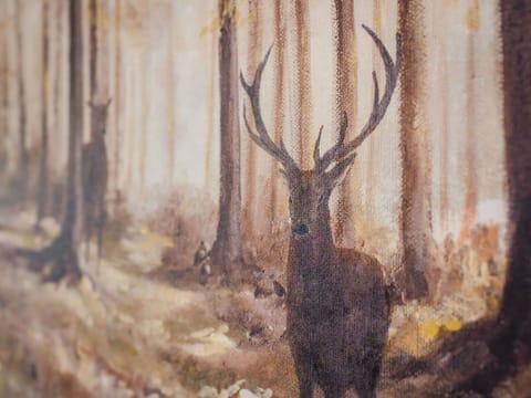 Deer, Brown, Winter, Forest, Antler, Reindeer, Twig, Wildlife, Elk, Woodland