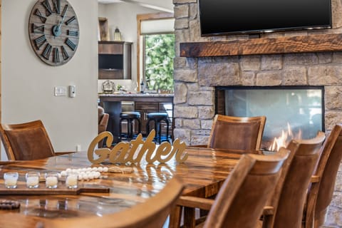 Gather together at this extraordinary home.