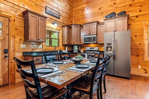 Fully stocked kitchen with everything you need for home cooked meals