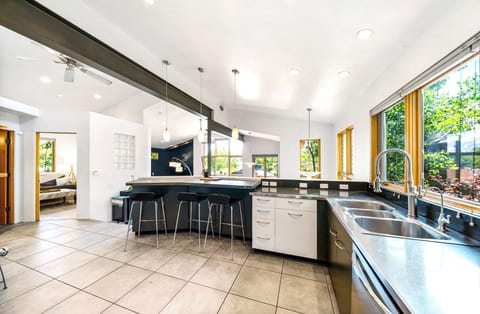 The architecturally stunning layout of creates a sense of expansiveness and awe.