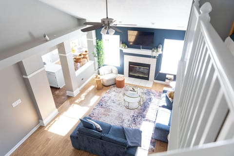 Spacious open concept home.  Main floor living plus loft with extra sleep space.