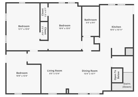 UPSTAIRS UNIT 2 LAYOUT