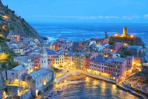 Vernazza by night