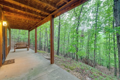 Covered Patio | Basement