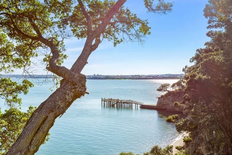Beach at the end of the garden - accessed via a pathway