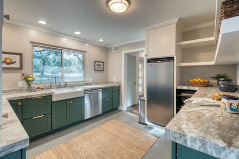 Extended kitchen. (Main house)