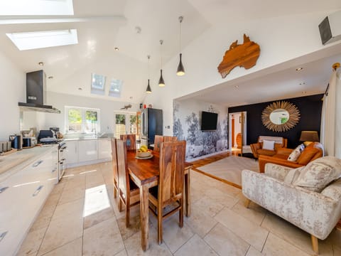 Open plan living space | Baobab Lodge, Prestatyn