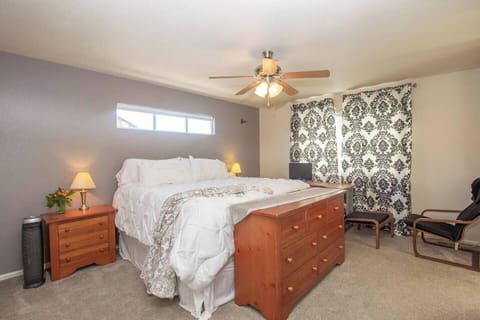 Master Bed Room with Sleep # King Size Bed