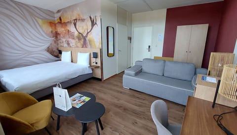 Unit with Twin bed or a double bed