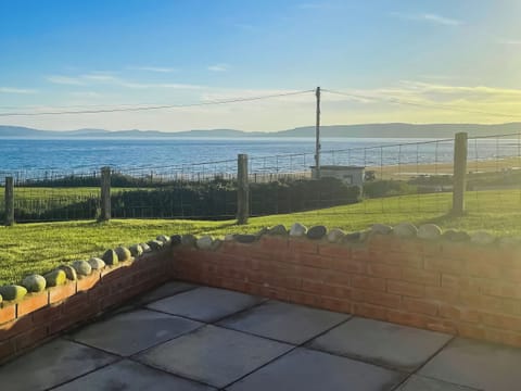 patio looking west | Dunrigh Cottage, Blackwaterfoot