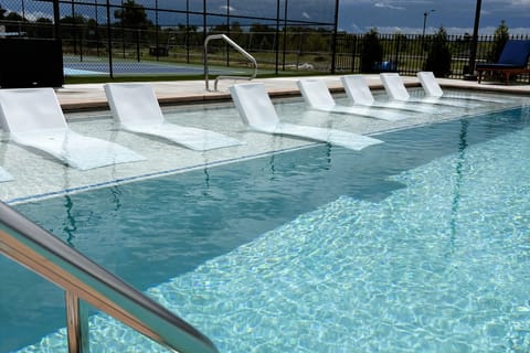 Resort Style Pool just steps from the apartment!