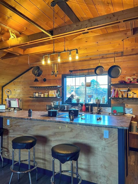Kitchen and dining area