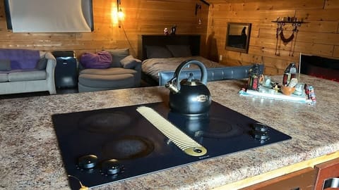 Kitchen and dining area