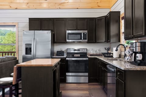 2 Well Appointed, Modern Gourmet Kitchens