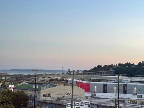 View from the window (sun set would be beautiful)