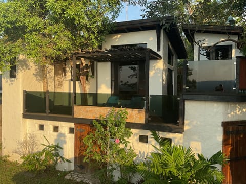 The Tree Fort Unit is built for a family or small group. Separate but together !