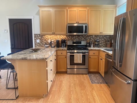 Well equipped kitchen