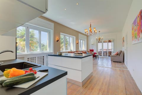 Kitchen and dining area