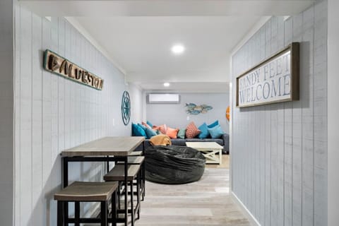 Nice secondary living/game room area for kids!