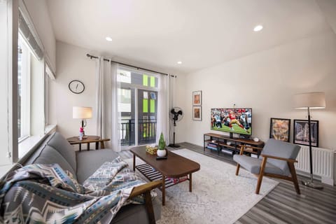 Here is the open and inviting living room for you