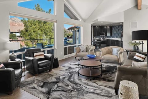 Plenty of seating for everyone in this inviting space.