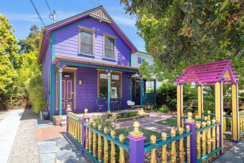 The 1868 Purple Painted Lady Victorian
