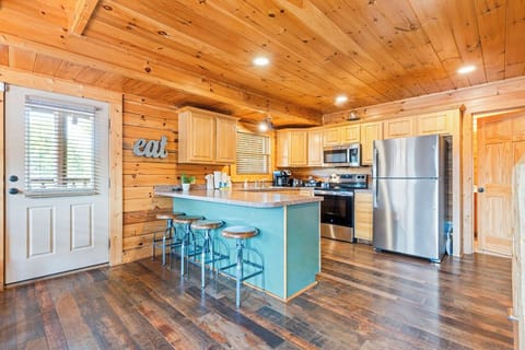 Fully stocked kitchen with all new appliances