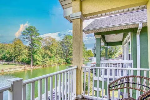 Main bedroom upper level balcony.