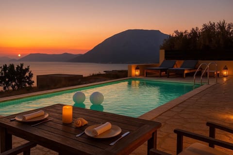 Sunset by the Private Pool – Unwind in Your Secluded Oasis
