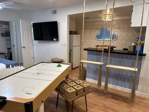 We've got a game room. Who wants to play air hockey?We've got a game room. Who wants to play air hockey?