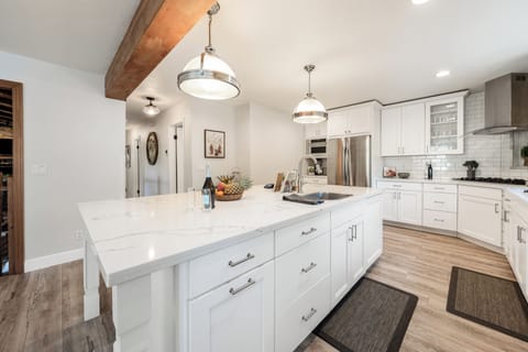 Ample counter space.